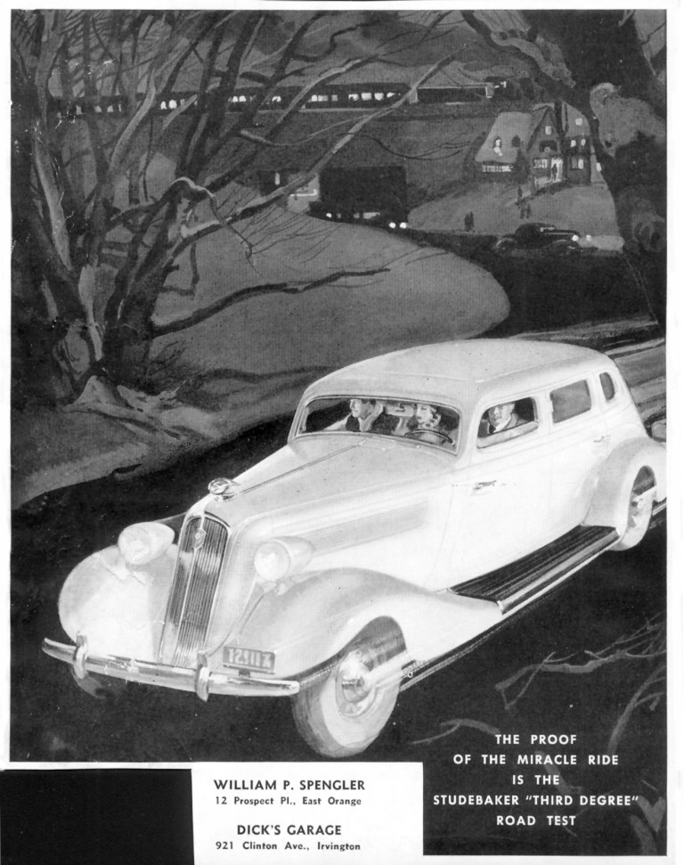 1935 Studebaker Auto Advertising